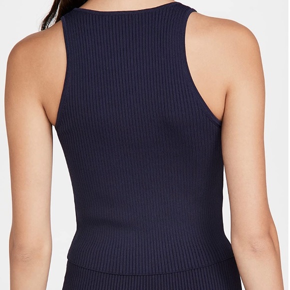 JONATHAN SIMKHAI Deep Rib Knit Crop Top - Picture 3 of 7